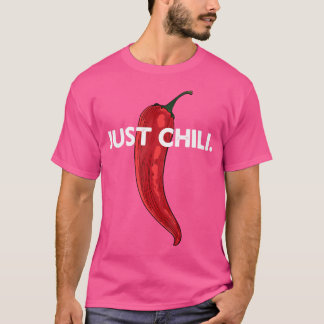 Camiseta Comida Picada de Chili Piada Lover Pun Engraçado P