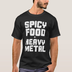 Camiseta Comida Picada E Metal Pesado - Pai De Molho Quente