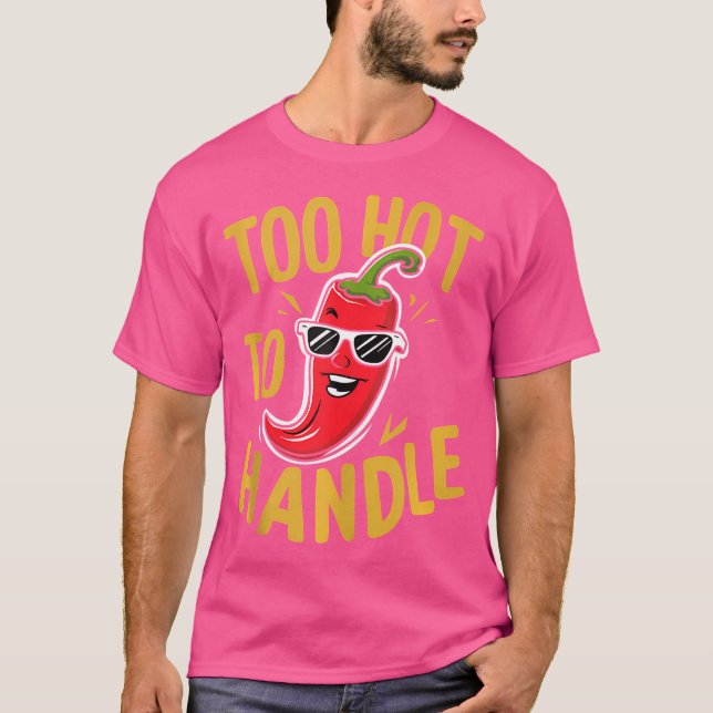 Camiseta Comida picante Lover Chili Peppers Chef Spice Scov (Frente)