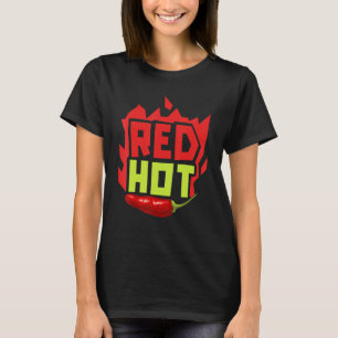 Camiseta Comida Picante Red Hot Chili Flavor Chipotle Squad