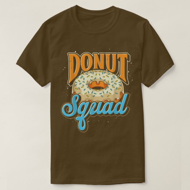 Camiseta Comida Preguiça Rosquinha Praça Doce Pata Pregos D (Frente do Design)
