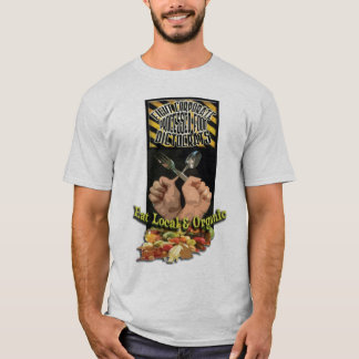 Camiseta Comida processada incorporada Dictocrats da luta;