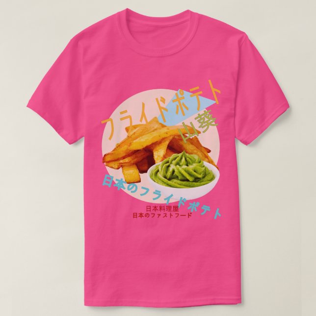 Camiseta Comida rápida japonesa (Frente do Design)