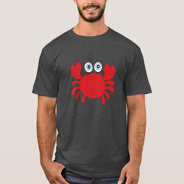 Camiseta Comida Red Crab Personalizada (Frente)