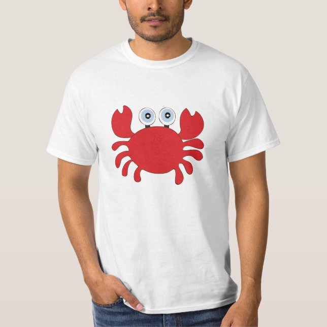 Camiseta Comida Red Crab Personalizada (Frente)