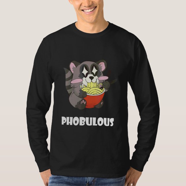 Camiseta Comida Trocadilho Lêmure Pho King Comida Vietnamit (Frente)