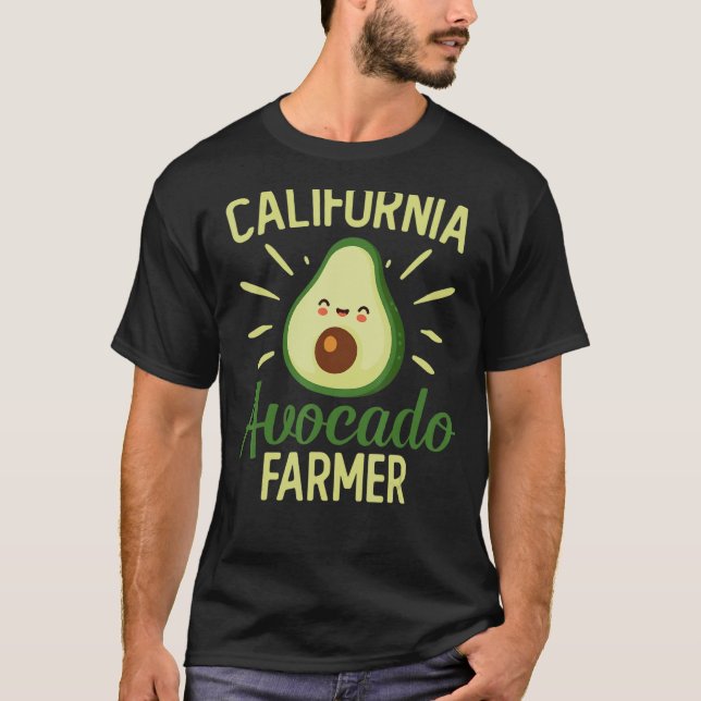 Camiseta Comida Vegana E Abacate  Ou Guacamole Ou Fa De Aba (Frente)