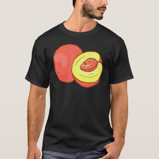 Camiseta Comida Vegana Vegetariana Ppeach