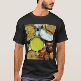 Camiseta Comida vegetal indiana
