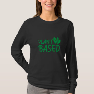 Camiseta Comida Vegetariana Vegana Baseada em Plantas Legum