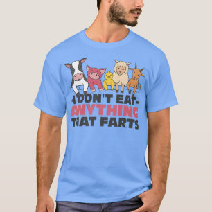 Camiseta Comida vegetariana vegetariana Vegans Amigos Cow P