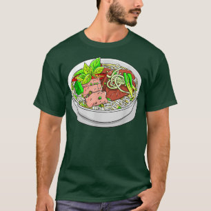 Camiseta Comida vietnamita engraçada Pun Pho Ramen Kaiwaii