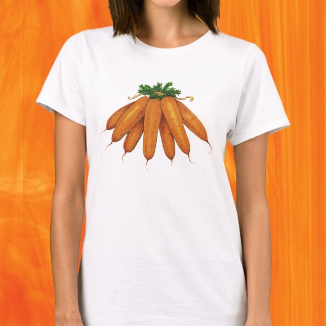 Camiseta Comidas de vindima, recheados de vegetais orgânico (Criador carregado)