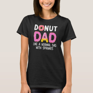 Camiseta Comidas do Pai de definição do rosquinhaSprinkles