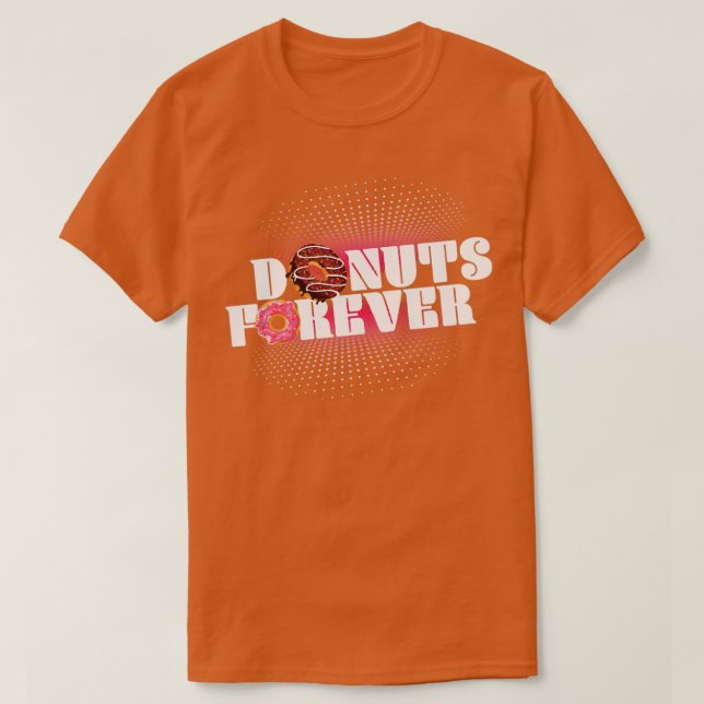 Camiseta Comidas Doce Do Lover Da Rosquinha Do Rosquinha Fo (Frente do Design)