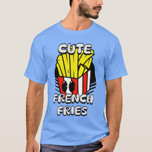 Camiseta Comidas, Fritas Francesas E Legal, Presente Fry Da