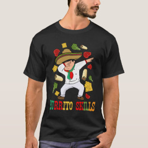 Camiseta Comidas mexicanas Burrito Chef Burrito Burrito