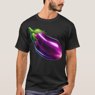 Camiseta Comidas saudáveis, verduras e legumes roxos, que d