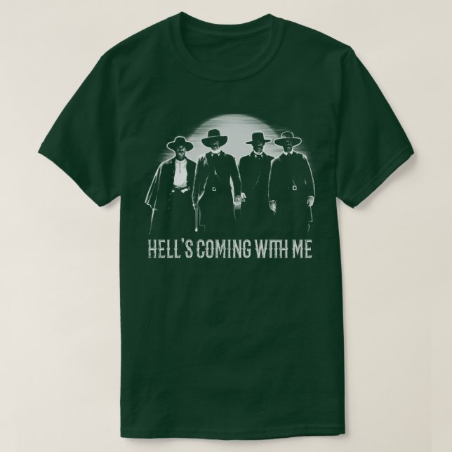 Camiseta Comigo sobre o feriado do Doc Combstone (Frente do Design)