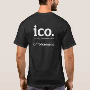 Camiseta Comissário Aplicação Paródia da informação de ICO