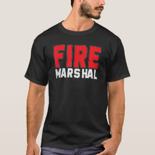 Camiseta Comissário de Bombeiros Investigador de Bombeiros