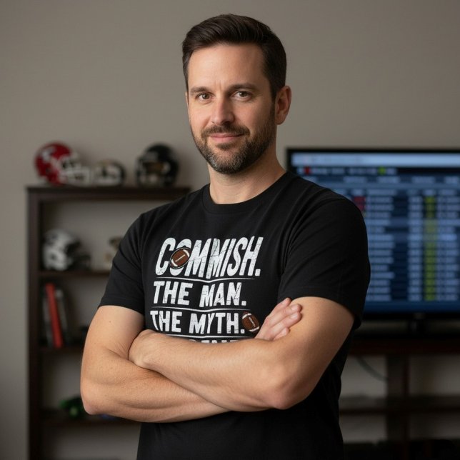 Camiseta Comissário de Futebol Fantasia (Criador carregado)