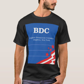 Camiseta Comitê Democrática de Brigghton