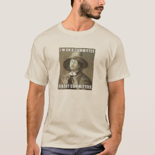 Camiseta Comitê sobre o T dos comitês
