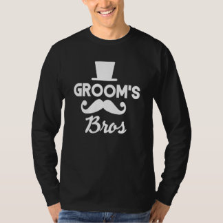 Camiseta Comitiva de Casamento dos Irmãos do Noivo Festa de