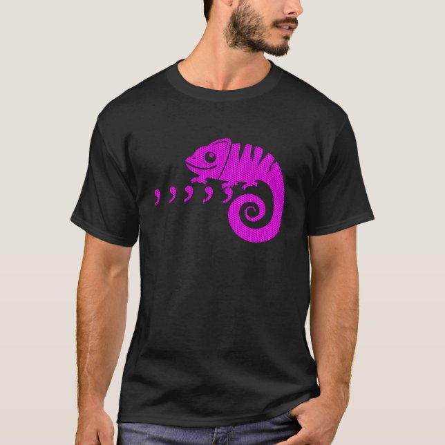 Camiseta Comma Chameleon anos 80 Karma (Frente)