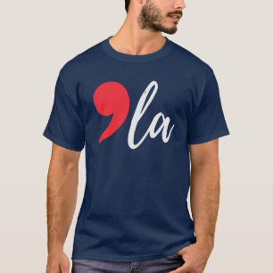 Camiseta Comma La Funny Kamala Harris 2024