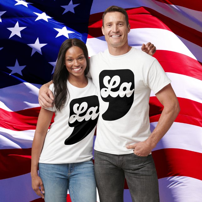 Camiseta Comma la Kamala Harris Coma La (Criador carregado)