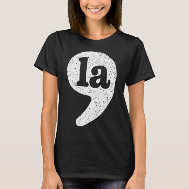 Camiseta Comma La Kamala Harris Coma La Presidente 2024 (Frente)