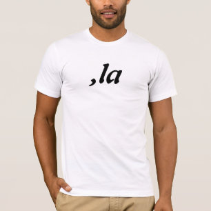Camiseta Comma La Kamala Harris - design de texto personali