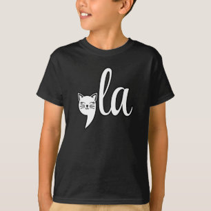 Camiseta Comma La Kamala Harris - mãe de gato para Kamala
