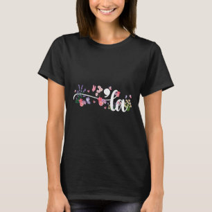 Camiseta Comma La Kamala Harris Vintage Floral Feminina Pré