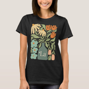 Camiseta Comma La Subtle Boho Flowers Kamala Harris Madame