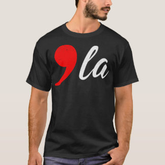 Camiseta CommaLa Kamala para Vermelho
