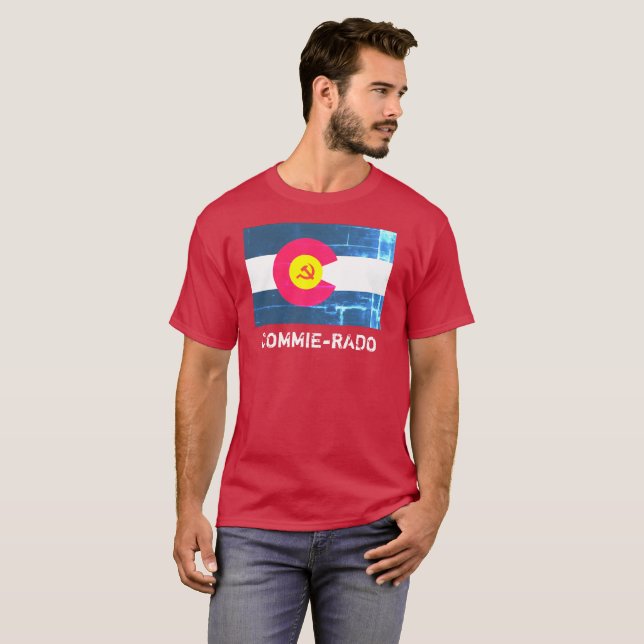 Camiseta Commie-Rado (Frente Completa)