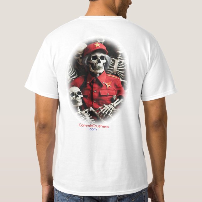 Camiseta CommieCrushersDesign001 (Verso)