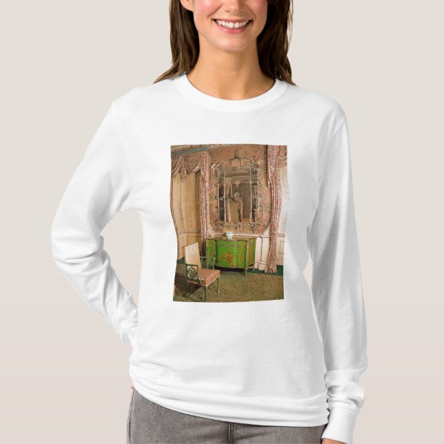 Camiseta Commode e cadeira no bedchamber do estado (Frente)
