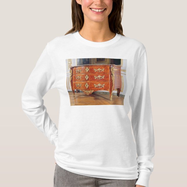 Camiseta Commode francês da regência, c.1720 (Frente)