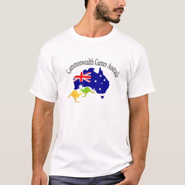 Camiseta Commonwealth Games Austrália (Frente)