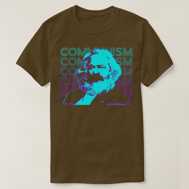 Camiseta Communism Karl Marx Marxism Communist Socialism So (Frente do Design)