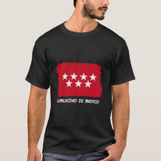 Camiseta Community Of Madrid Flag