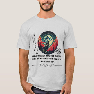 Camiseta Como a liberdade sob o luar
