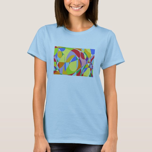 Camiseta Como abstraia! (Frente)