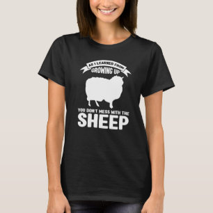 Camiseta Como Aprendi Crescendo Você Não Brinca Com Criação