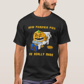 Camiseta Como As Tortas De Abóbora São Realmente Feitas