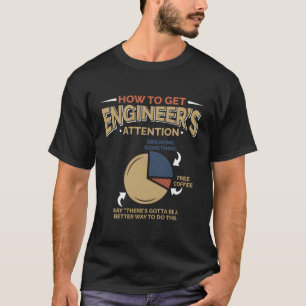 Camiseta Como atrair Engenheiros à engenharia Computação